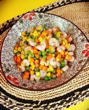 豌豆玉米蝦球 豌豆玉米蝦球