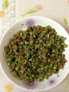 炒通菜梗 炒通菜梗