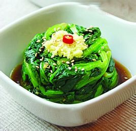 薑汁菠菜 薑汁菠菜