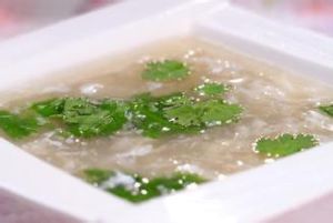 香菜雞蛋羹 香菜雞蛋羹