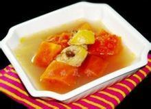 木瓜浸雞 木瓜浸雞