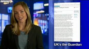 “新聞懶人包”由美女播報