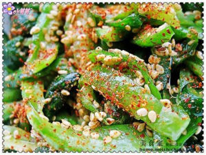 芝麻黃瓜條 芝麻黃瓜條