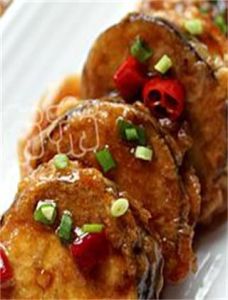 椒辣魚香茄盒 椒辣魚香茄盒