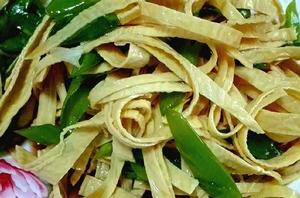 涼拌豆筋 涼拌豆筋