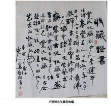 盧望明書法作品