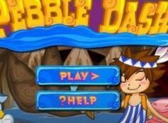 鵝卵石打水漂 鵝卵石打水漂