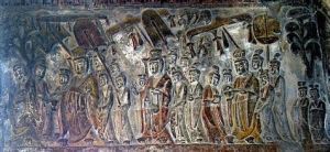 帝後禮佛圖 帝後禮佛圖