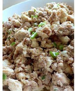 蝦醬炒豆腐 蝦醬炒豆腐