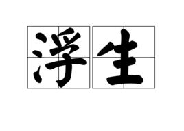 浮生[漢語詞語]