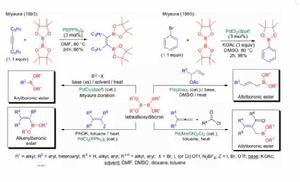 Miyaura硼化反應 Miyaura硼化反應