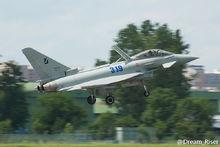 正在起飛的颱風戰鬥機