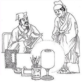 負篋曳屣 負篋曳屣