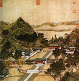 圓明園菊花迷宮圖 圓明園菊花迷宮圖