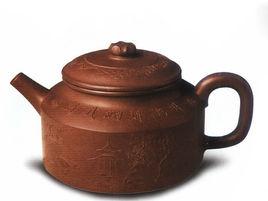 泥繪德鍾壺 泥繪德鍾壺