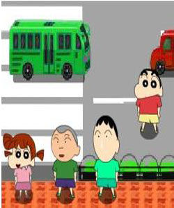 蠟筆小新過馬路 蠟筆小新過馬路