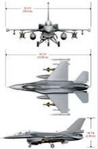 F-16IN三視圖