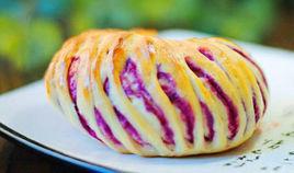 紫薯花式麵包 紫薯花式麵包