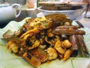 豉椒土魷 豉椒土魷