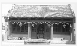 陳摶廟內的正殿
