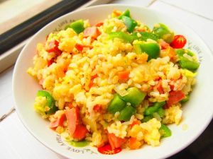 青椒玉米炒飯 青椒玉米炒飯