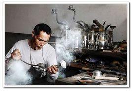 蓮花打錫手工工藝 蓮花打錫手工工藝