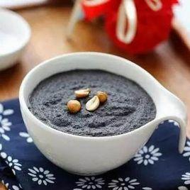 黑芝麻首烏糊