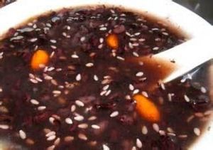 芝麻紅糖粥 芝麻紅糖粥