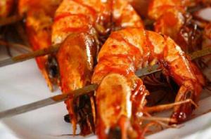 微波爐烤蝦 微波爐烤蝦