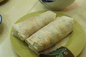 雞蛋包菜玉米面餅 雞蛋包菜玉米面餅