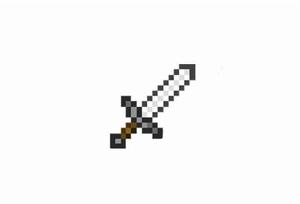 鐵劍[Minecraft中的一把武器]
