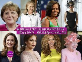 福布斯女性權勢榜 福布斯女性權勢榜