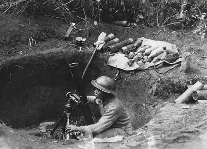 戰壕里的日軍