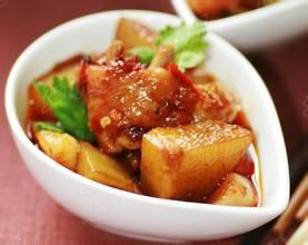 佛手瓜燒雞翅 佛手瓜燒雞翅