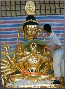 貼金佛像 貼金佛像