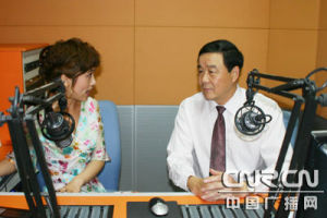 採訪廣西貴港副市長唐成良