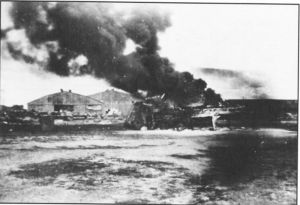 （圖）被炸後的克拉克機場