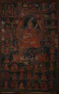 清宗喀巴大師唐卡 清宗喀巴大師唐卡