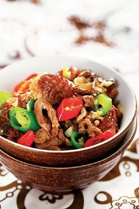 小炒雞雜 小炒雞雜