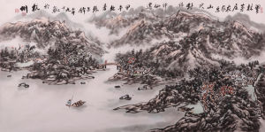 張占鐸老師92歲國畫作品