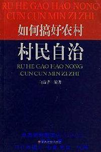 搞好農村村民自治 搞好農村村民自治