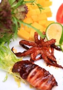 青檸芒果烤魷魚 青檸芒果烤魷魚