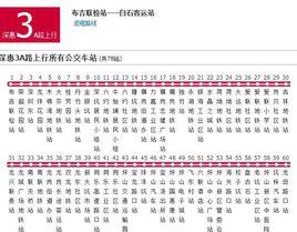 深圳公交深惠3A路 深圳公交深惠3A路