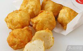 油炸花枝丸 油炸花枝丸
