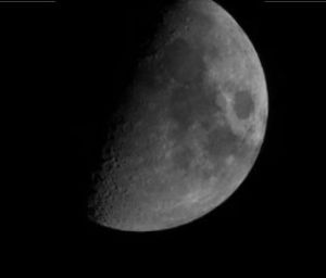 上弦月[月相]