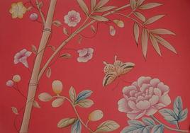 真絲手繪牆紙 真絲手繪牆紙