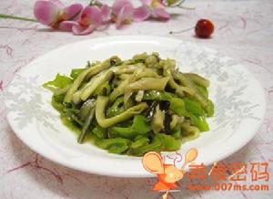 青椒茄絲 青椒茄絲