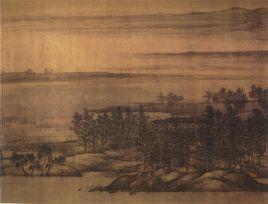 夏景山口待渡圖 夏景山口待渡圖