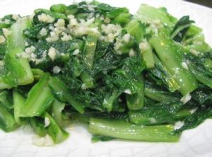 蒜蓉炒苦麥菜 蒜蓉炒苦麥菜