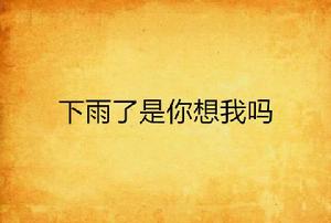 下雨了是你想我嗎